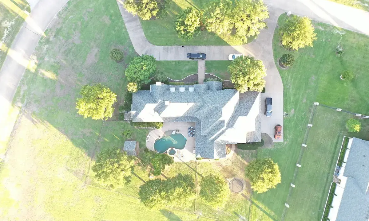 New shingle roof installation on a home in Cheney